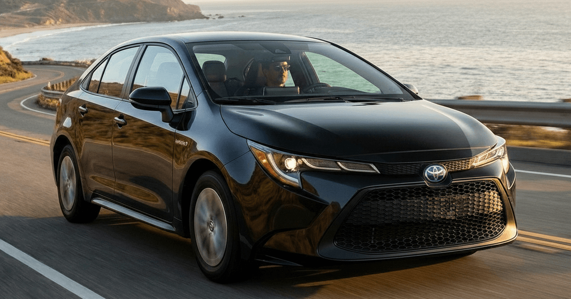 Toyota Corolla Noire - Berline Standard